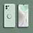 Xiaomi Mi 11 Lite 5G用極薄ソフトケース シリコンケース 耐衝撃 全面保護 アンド指輪 マグネット式 バンパー T02 Xiaomi ライトグリーン