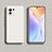 Xiaomi Mi 11 Lite 5G用360度 フルカバー極薄ソフトケース シリコンケース 耐衝撃 全面保護 バンパー C01 Xiaomi ホワイト