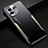 Xiaomi Mi 11 Lite 5G用ケース 高級感 手触り良い アルミメタル 製の金属製 兼シリコン カバー Xiaomi ゴールド