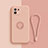 Xiaomi Mi 11 Lite 5G用極薄ソフトケース シリコンケース 耐衝撃 全面保護 アンド指輪 マグネット式 バンパー T01 Xiaomi ピンク