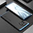 Xiaomi Mi 11 Lite 5G用ケース 高級感 手触り良い アルミメタル 製の金属製 カバー T01 Xiaomi ネイビー・ブラック