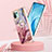 Xiaomi Mi 11 Lite 5G用シリコンケース ソフトタッチラバー バタフライ パターン カバー アンド指輪 YB1 Xiaomi 