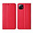 Xiaomi Mi 11 Lite 5G NE用手帳型 レザーケース スタンド カバー L03 Xiaomi レッド