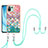 Xiaomi Mi 11 Lite 5G NE用シリコンケース ソフトタッチラバー バタフライ パターン カバー YB4 Xiaomi カラフル
