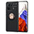 Xiaomi Mi 11 Pro 5G用極薄ソフトケース シリコンケース 耐衝撃 全面保護 アンド指輪 マグネット式 バンパー A01 Xiaomi 