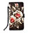 Xiaomi Mi 11i 5G用手帳型 レザーケース スタンド パターン カバー Y02B Xiaomi レッド