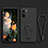 Xiaomi Mi 11i 5G用極薄ソフトケース シリコンケース 耐衝撃 全面保護 スタンド バンパー Xiaomi ブラック