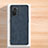 Xiaomi Mi 11X 5G用ケース 高級感 手触り良いレザー柄 S02 Xiaomi ネイビー