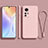 Xiaomi Mi 12 5G用360度 フルカバー極薄ソフトケース シリコンケース 耐衝撃 全面保護 バンパー S01 Xiaomi ピンク