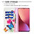 Xiaomi Mi 12 5G用手帳型 レザーケース スタンド パターン カバー B01F Xiaomi 