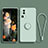 Xiaomi Mi 12 Lite NE 5G用極薄ソフトケース シリコンケース 耐衝撃 全面保護 アンド指輪 マグネット式 バンパー Xiaomi ライトグリーン