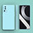 Xiaomi Mi 12 Lite NE 5G用360度 フルカバー極薄ソフトケース シリコンケース 耐衝撃 全面保護 バンパー YK1 Xiaomi ライトブルー