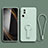 Xiaomi Mi 12 Lite NE 5G用極薄ソフトケース シリコンケース 耐衝撃 全面保護 スタンド バンパー S01 Xiaomi ライトグリーン