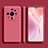 Xiaomi Mi 12 Ultra 5G用360度 フルカバー極薄ソフトケース シリコンケース 耐衝撃 全面保護 バンパー S01 Xiaomi ワインレッド