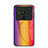 Xiaomi Mi 12 Ultra 5G用ハイブリットバンパーケース プラスチック 鏡面 虹 グラデーション 勾配色 カバー Xiaomi 