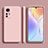 Xiaomi Mi 12X 5G用360度 フルカバー極薄ソフトケース シリコンケース 耐衝撃 全面保護 バンパー S02 Xiaomi ピンク