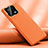 Xiaomi Mi 13 5G用ケース 高級感 手触り良いレザー柄 QK1 Xiaomi オレンジ