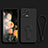Xiaomi Mi 13 5G用極薄ソフトケース シリコンケース 耐衝撃 全面保護 スタンド バンパー Xiaomi ブラック