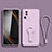 Xiaomi Mi 13 Lite 5G用極薄ソフトケース シリコンケース 耐衝撃 全面保護 スタンド バンパー S01 Xiaomi ラベンダー