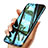 Xiaomi Mi 6用アンチグレア ブルーライト 強化ガラス 液晶保護フィルム Xiaomi ネイビー