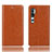 Xiaomi Mi Note 10 Pro用手帳型 レザーケース スタンド カバー T12 Xiaomi オレンジ