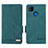 Xiaomi POCO C3用手帳型 レザーケース スタンド カバー L07Z Xiaomi グリーン