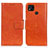 Xiaomi POCO C3用手帳型 レザーケース スタンド カバー N05P Xiaomi オレンジ