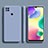 Xiaomi POCO C3用360度 フルカバー極薄ソフトケース シリコンケース 耐衝撃 全面保護 バンパー YK1 Xiaomi ラベンダーグレー