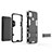 Xiaomi POCO C3用ハイブリットバンパーケース スタンド プラスチック 兼シリコーン カバー KC1 Xiaomi 