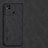 Xiaomi POCO C31用ケース 高級感 手触り良いレザー柄 S01 Xiaomi ブラック