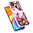 Xiaomi POCO C31用シリコンケース ソフトタッチラバー バタフライ パターン カバー Y04B Xiaomi 
