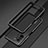 Xiaomi Poco F3 5G用ケース 高級感 手触り良い アルミメタル 製の金属製 バンパー カバー Xiaomi ブラック