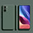 Xiaomi Poco F3 5G用360度 フルカバー極薄ソフトケース シリコンケース 耐衝撃 全面保護 バンパー YK1 Xiaomi グリーン