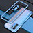 Xiaomi Poco F3 5G用ケース 高級感 手触り良い アルミメタル 製の金属製 バンパー カバー S01 Xiaomi ネイビー
