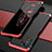 Xiaomi Poco F3 5G用360度 フルカバー ケース 高級感 手触り良い アルミメタル 製の金属製 P01 Xiaomi レッド・ブラック