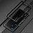 Xiaomi Poco F3 GT 5G用ケース 高級感 手触り良い アルミメタル 製の金属製 バンパー カバー S01 Xiaomi ブラック