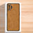 Xiaomi Poco F3 GT 5G用ケース 高級感 手触り良いレザー柄 S02 Xiaomi ブラウン