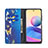 Xiaomi POCO M3 Pro 5G用手帳型 レザーケース スタンド パターン カバー B05F Xiaomi 