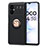 Xiaomi Poco M4 5G用極薄ソフトケース シリコンケース 耐衝撃 全面保護 アンド指輪 マグネット式 バンパー SD1 Xiaomi 