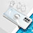 Xiaomi Poco X3 GT 5G用極薄ソフトケース シリコンケース 耐衝撃 全面保護 クリア透明 アンド指輪 マグネット式 BH1 Xiaomi 