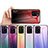 Xiaomi Poco X3 GT 5G用ハイブリットバンパーケース プラスチック 鏡面 虹 グラデーション 勾配色 カバー LS1 Xiaomi 