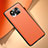Xiaomi Poco X3 Pro用ケース 高級感 手触り良いレザー柄 S01 Xiaomi オレンジ