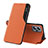 Xiaomi Poco X4 GT 5G用手帳型 レザーケース スタンド カバー Q02H Xiaomi オレンジ