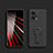 Xiaomi Poco X4 GT 5G用極薄ソフトケース シリコンケース 耐衝撃 全面保護 スタンド バンパー S01 Xiaomi ブラック