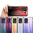 Xiaomi Poco X4 GT 5G用ハイブリットバンパーケース プラスチック 鏡面 虹 グラデーション 勾配色 カバー LS1 Xiaomi 