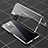 Xiaomi Poco X4 NFC用ケース 高級感 手触り良い アルミメタル 製の金属製 360度 フルカバーバンパー 鏡面 カバー P01 Xiaomi シルバー
