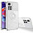 Xiaomi Poco X4 NFC用360度 フルカバー極薄ソフトケース シリコンケース 耐衝撃 全面保護 バンパー MJ1 Xiaomi ホワイト