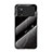 Xiaomi Poco X4 Pro 5G用ハイブリットバンパーケース プラスチック パターン 鏡面 カバー Xiaomi ブラック