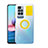 Xiaomi Redmi 10 4G用360度 フルカバー極薄ソフトケース シリコンケース 耐衝撃 全面保護 バンパー MJ1 Xiaomi イエロー