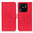 Xiaomi Redmi 10 Power用手帳型 レザーケース スタンド カバー K03Z Xiaomi レッド